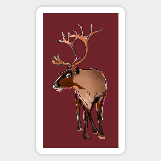 Prancer Magnet by ChrisPaulFarias